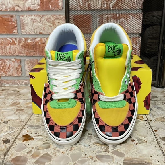 Vans half Cab Tierra Whack multi color checkerboard - Picture 3 of 14